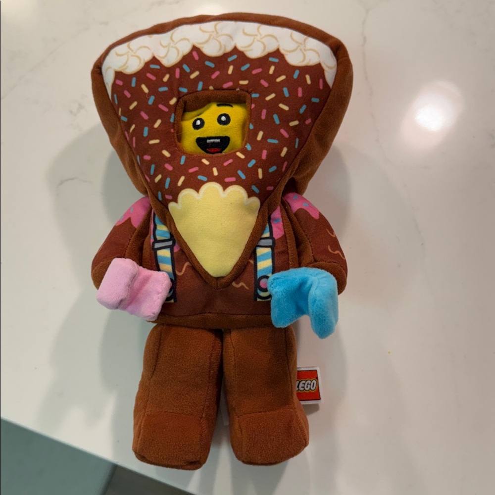 LEGO Donut Costume Plush with Sprinkles